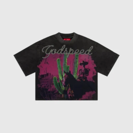 Godspeed Green Pink Shirt