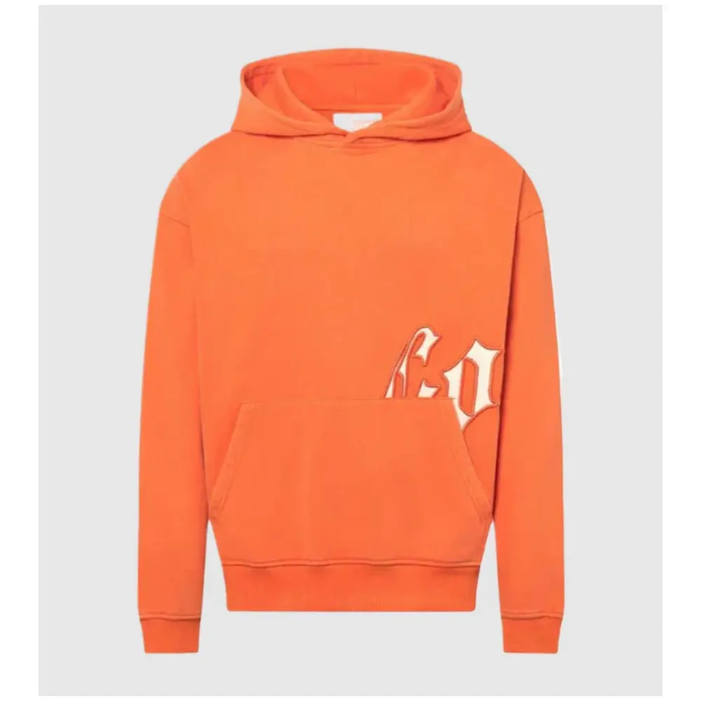 Godspeed Grey And Orange Hoodie Godspeed Grey And Orange Hoodie