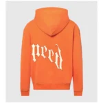 Godspeed Grey And Orange Hoodie