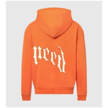 Godspeed Grey And Orange Hoodie
