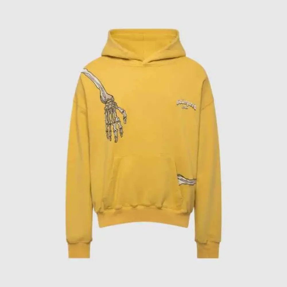 Godspeed Grey Yellow Hoodie Godspeed Grey Yellow Hoodie