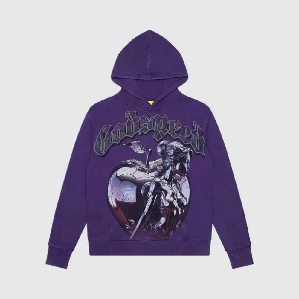 Godspeed Hoodie Purple Godspeed Hoodie Purple
